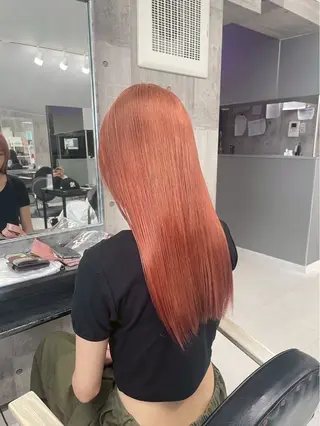 セミロング カラー パーマ ヘアアレンジ メンズ キッズ 🍭HAYATO🍭 ボブ×ハイトーンのヘアスタイル