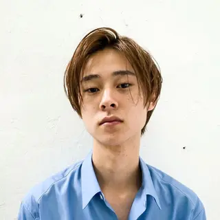 ショート カラー メンズ yiye 青山所属・無料カットモデル募集 🌱ひょうがのヘアスタイル