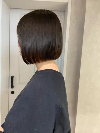 ショート カラー ナチュラル透明感🌱 小山美樹子のヘアスタイル