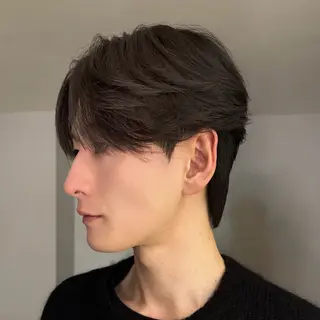 メンズ GO TODAY シェアサロン原宿 Verno所属・センターパート特化/ メンズカット/ヒロキのヘアスタイル