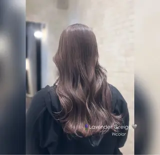 ロング カラー 高橋 奏のヘアスタイル