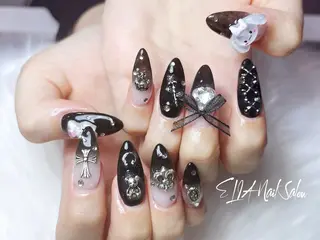 セミロング cici nailのネイルデザイン