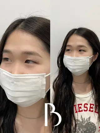 アイブロウ 北山／ボブ／レイヤー /maru☺︎のヘアスタイル