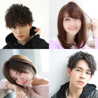 ショート カラー パーマ メンズ linda by neoliveのヘアスタイル