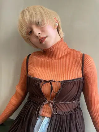 ショート ショート/ボブ/ 心斎橋/宮脇美奈のヘアスタイル