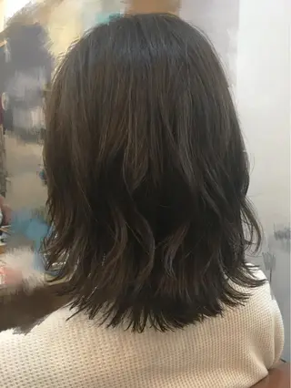 ミディアム カラー ♡オシャ髪♡AI ✂️newi町田のヘアスタイル