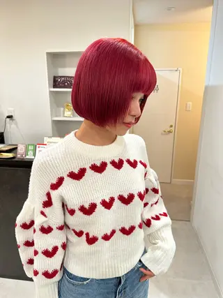 ショート ショート/レイヤー/ ボブ/安本和史のヘアスタイル