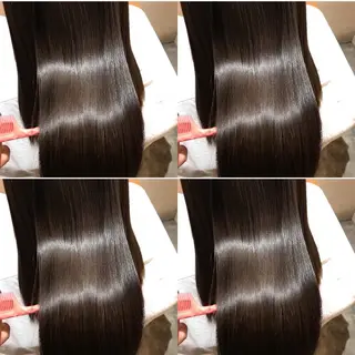 ロング カラー 髪質改善 艶髪カラー エクステ かいり✂️のヘアスタイル