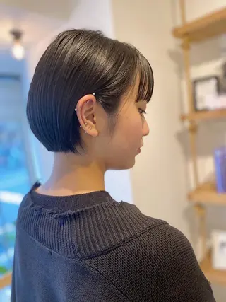 ショート ノグチ ユウキ/ボブのヘアスタイル