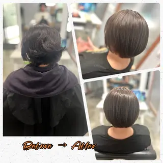 ショート カラー Style Tのヘアスタイル