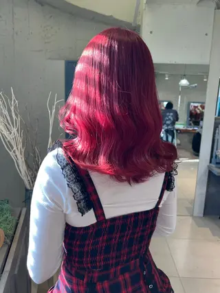 ミディアム カラー パーマ ヘアアレンジ charme【 シャルム 】所属・ボブ/レイヤー/ nanamiのヘアスタイル