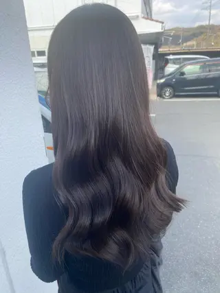 ロング カラー SET-UP りこ🧸のヘアスタイル