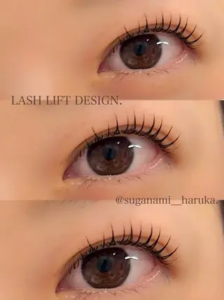 マツエク・マツパ Suganami haruka✔︎のマツエク・マツパデザイン