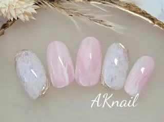 ネイル ネイル&巻き爪サロン 　AKnailのネイルデザイン