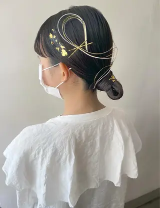 ヘアアレンジ 🌟アレンジが似合う カラー🌟Rumiのヘアスタイル
