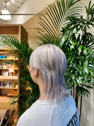 カラー ブリーチカラー/ わきたちえ🌻のヘアスタイル