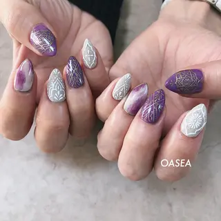 ネイル 🌞💜 KAORI 🌴のネイルデザイン