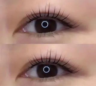 マツエク・マツパ eve🐰束間まつ毛 /透明感カラーのヘアスタイル