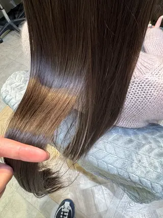 ロング カラー 新宿 / Aujua ｿﾑﾘｴ🫧森田涼介のヘアスタイル