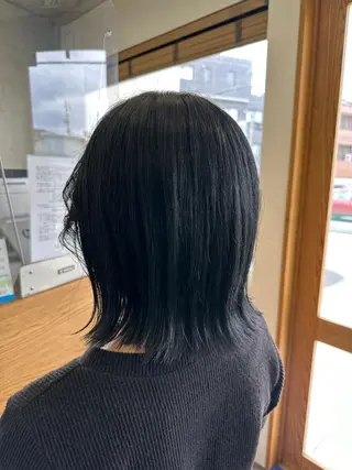 ミディアム 後藤 千絵のヘアスタイル