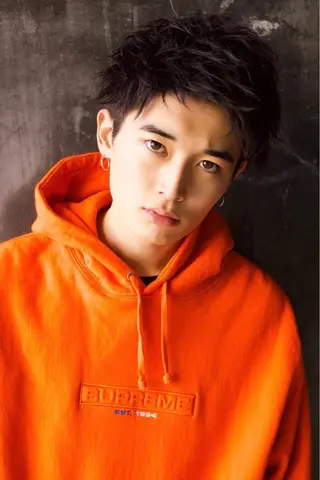 ショート カラー メンズ 赤み消し🌿 透明感カラー🫧のヘアスタイル