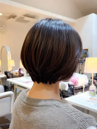 ショート 石平 暖のヘアスタイル