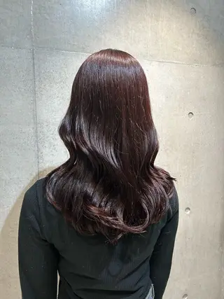 ロング カラー ヘアアレンジ ボブ艶モテカラー🫧 カリンのヘアスタイル