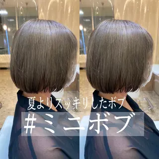 ショート 🌿レイヤー/ブリー チ/🌿‬JINのヘアスタイル