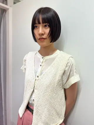 ショート カラー 松村 澪里のヘアスタイル