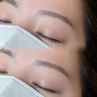 アイブロウ 韓国風・束感まつ毛 🎀Hinanoのマツエク・マツパデザイン