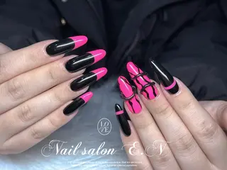 ネイル E.N🦋 長さ出し/持ち込みのネイルデザイン