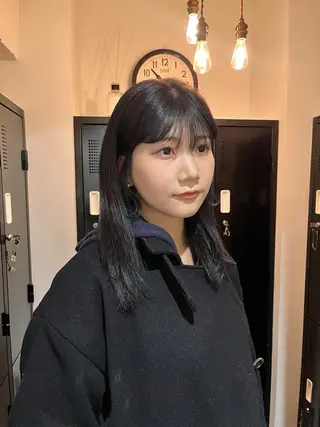 セミロング カラー くすみカラー/ パーマ/ろーれんのヘアスタイル