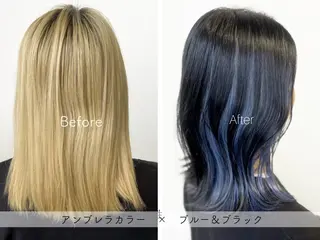 カラー SARAJU 仁川店【カラー特化】のヘアスタイル