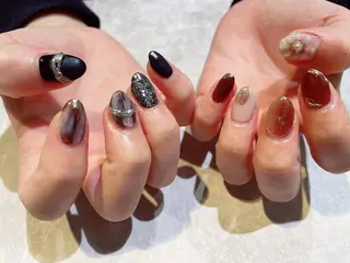 ネイル 舞田 苑香のネイルデザイン