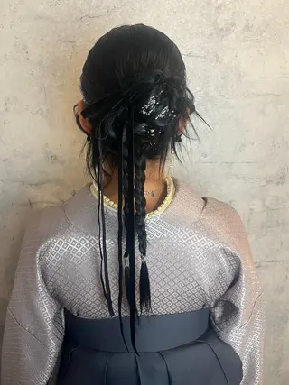 セミロング 【カメレオン】 しょうた  みくꨄのヘアスタイル