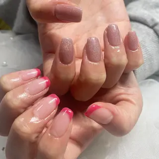 ネイル I P'ink nail salon所属・I pinknail 韓国風·持ち込み専門のネイルデザイン