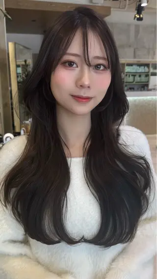 ロング 🍯レイヤー＆ボブ 🍯あらいみゆのヘアスタイル