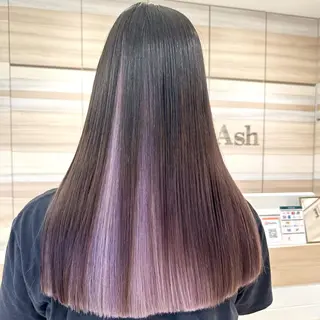 ロング 🌟縮毛矯正モデル募 集🐶ayane🐶のヘアスタイル