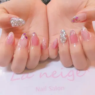 ネイル La neige* yuki 🥯🍑のネイルデザイン