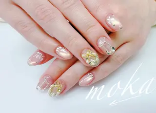 ネイル 胡蝶蘭レディースサロ ンNailMOKAのネイルデザイン