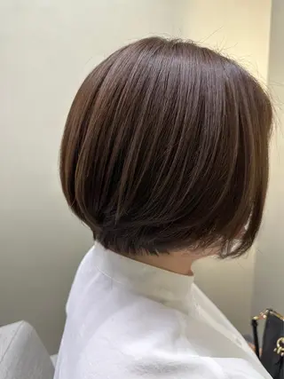 ショート 髪質改善/艶カラー/ 縮毛矯正🫟ダイキのヘアスタイル