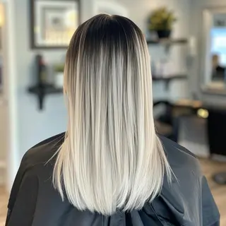 カラー ミディアム 奈良天理 mihoのヘアスタイル