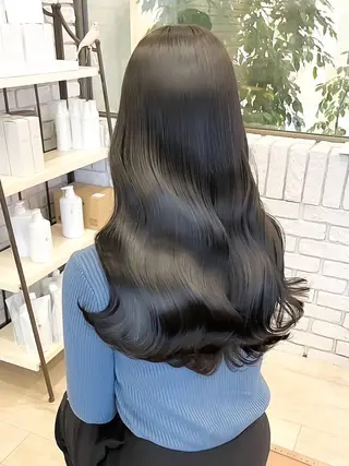 ロング カラー 【店長】韓国ヘア/ 美髪ケア　野沢綾馬のヘアスタイル