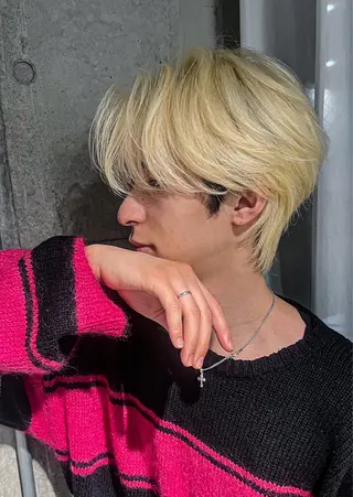 カラー メンズ 長谷川 陽平のヘアスタイル