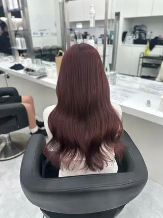 ロング カラー ガーリーstyle ❤︎misaki🏹のヘアスタイル