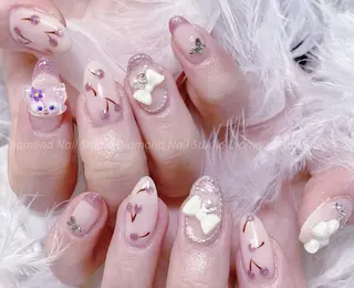 ネイル diamond ♥のネイルデザイン