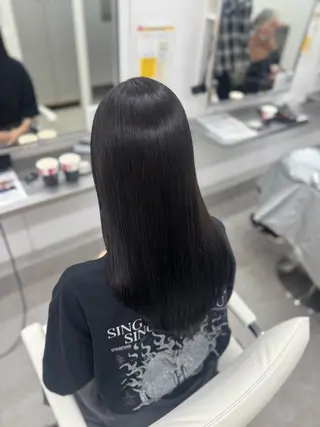 ロング 🕯コバ/レイヤー/ 美髪縮毛🕯のヘアスタイル