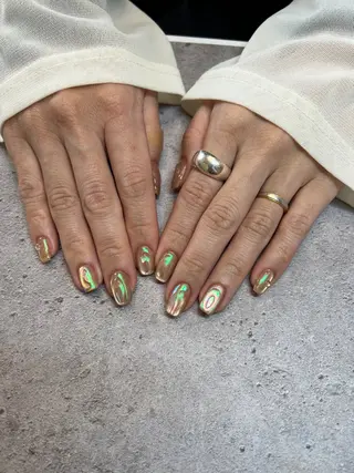 ネイル Ri.nail オクマトモカのネイルデザイン