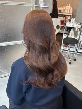 ロング カラー marshu所属・似合わせ/艶カラー /大阪/nanaのヘアスタイル