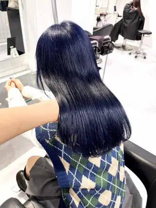 カラー ❤︎横浜❤︎うる艶 透明感カラー❤︎のヘアスタイル